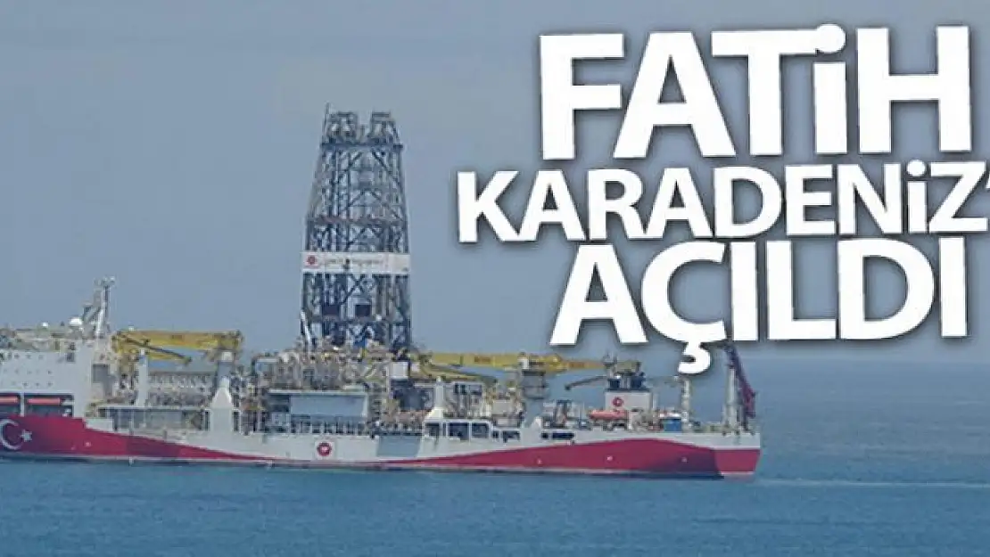 Fatih Sondaj Gemisi Karadeniz'e açıldı