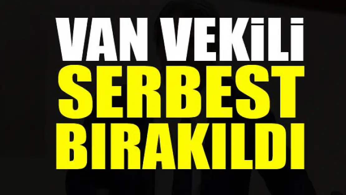 Van Vekili Serbest Bırakıldı