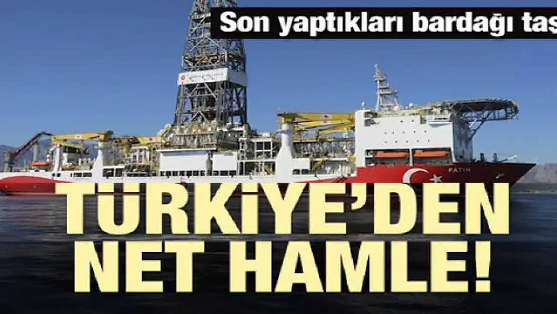 Doğu Akdeniz'deki enerji oyununa Türkiye'den net hamle