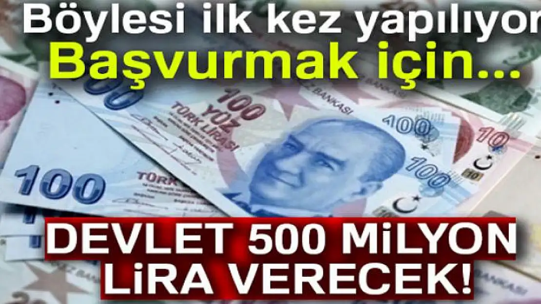 Sanayide 'güç birliği'ne 500 milyon liralık destek