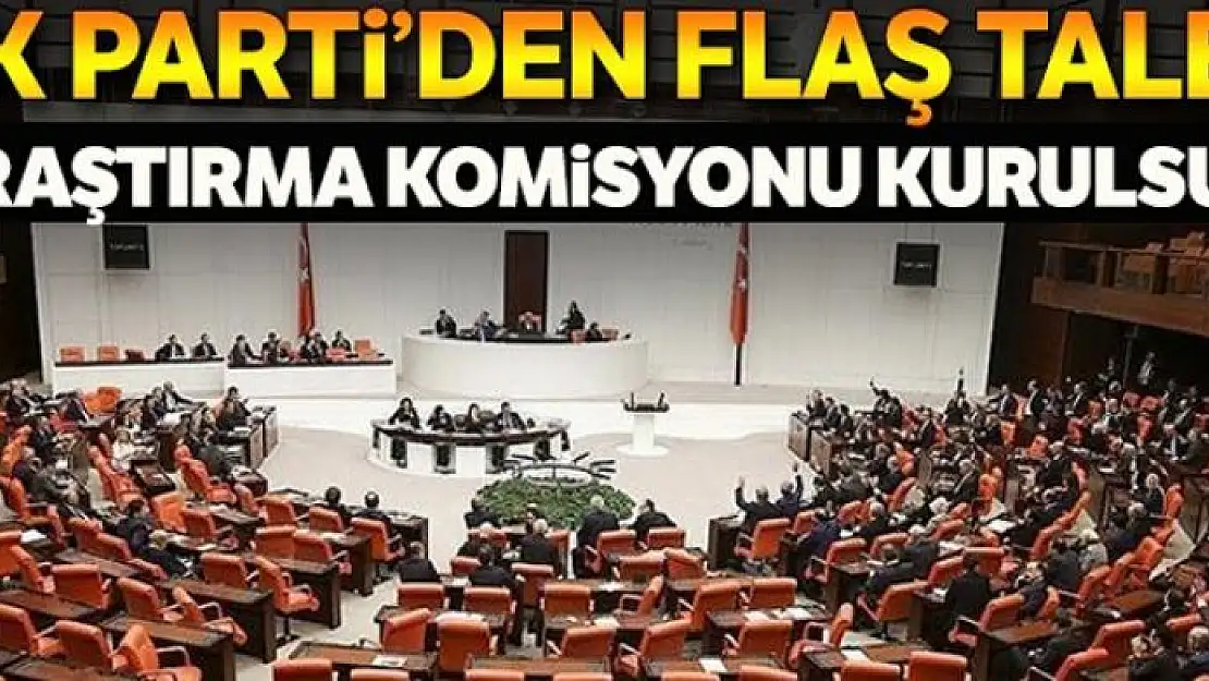 AK Parti'den deprem araştırması önergesi