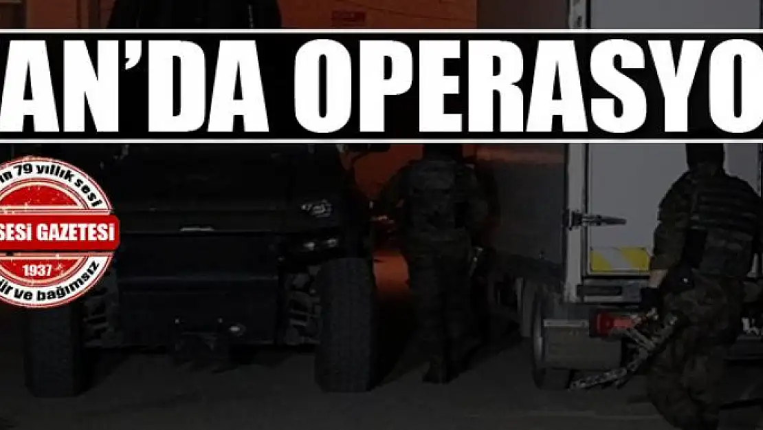 Van'da Operasyon