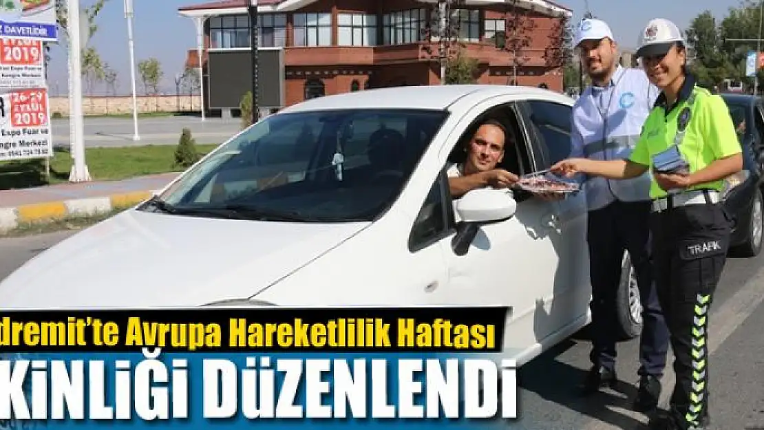 Edremit'te Avrupa Hareketlilik Haftası