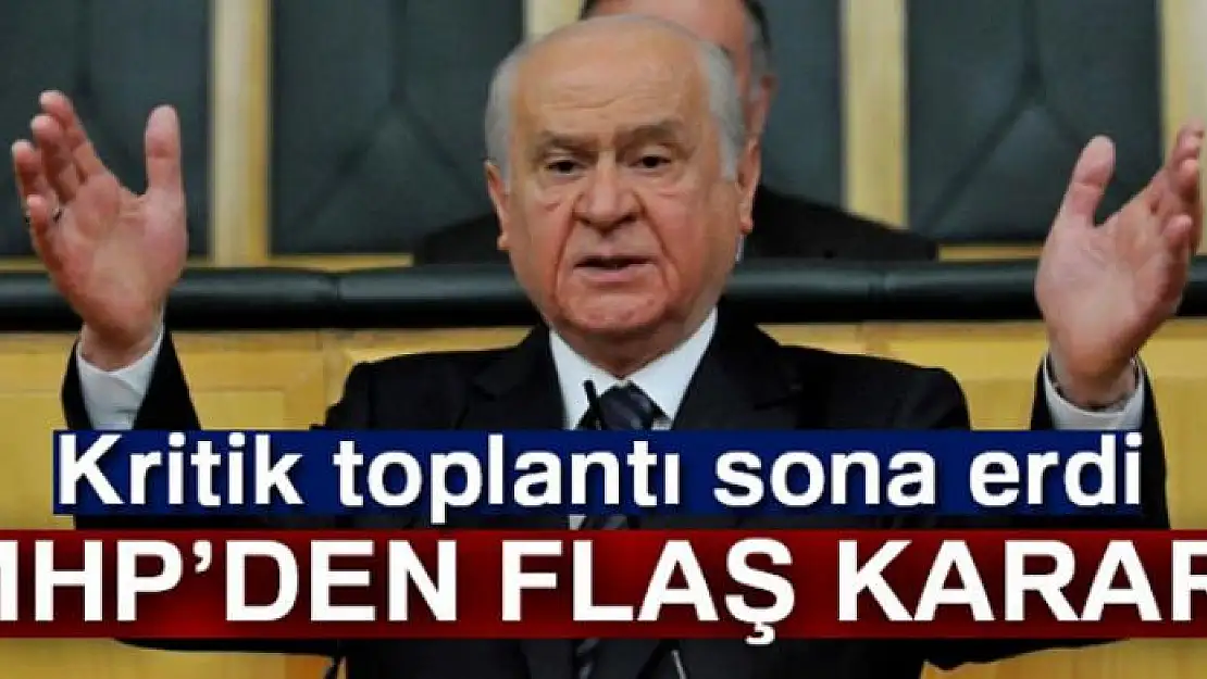 MHP'de yeni görevler belirlendi