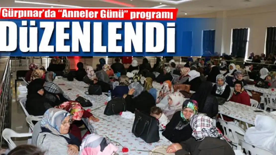 Gürpınar'da 'Anneler Günü' programı