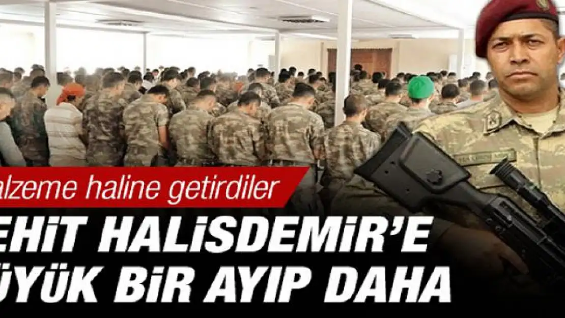 Şehit Halisdemir'in fotoğrafı ve adıyla tantuni satan kişi tepki çekti