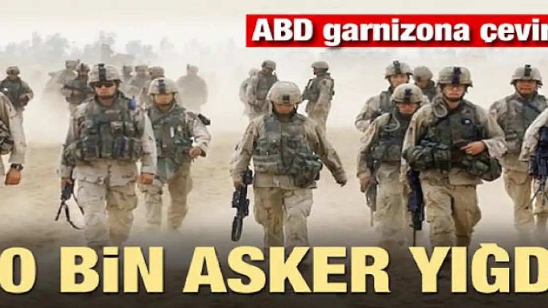 ABD garnizona çevirdi! İran bahanesiyle 40 bin asker yığdı