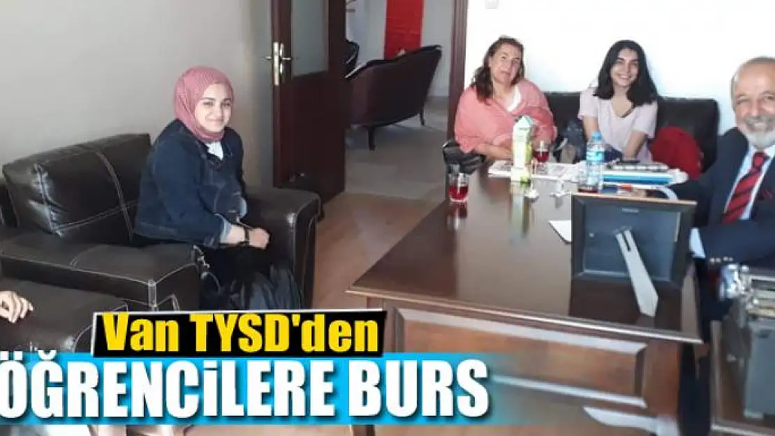 Van TYSD'den öğrencilere burs