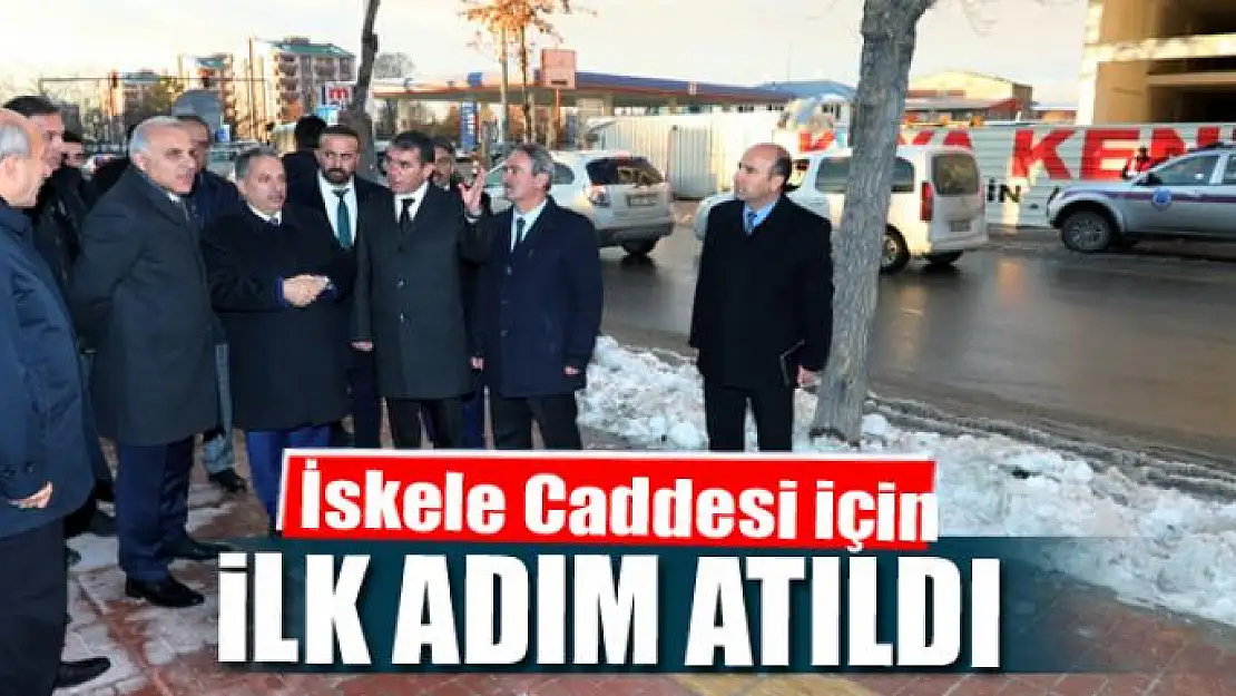 İskele Caddesi için ilk adım atıldı