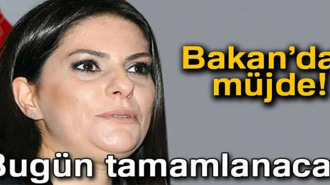 Bakan Sarıeroğlu'ndan müjde!