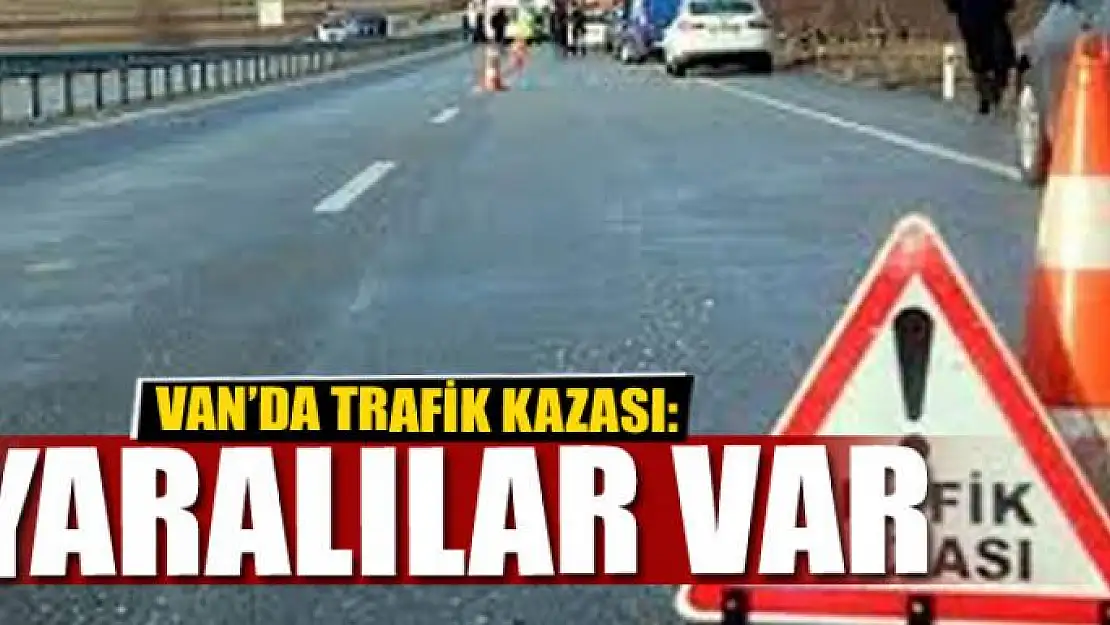 Van'da trafik kazası