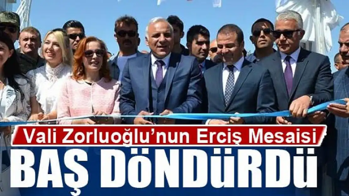 Van Valisi Zorluoğlu'nun Erciş Mesaisi Baş Döndürdü