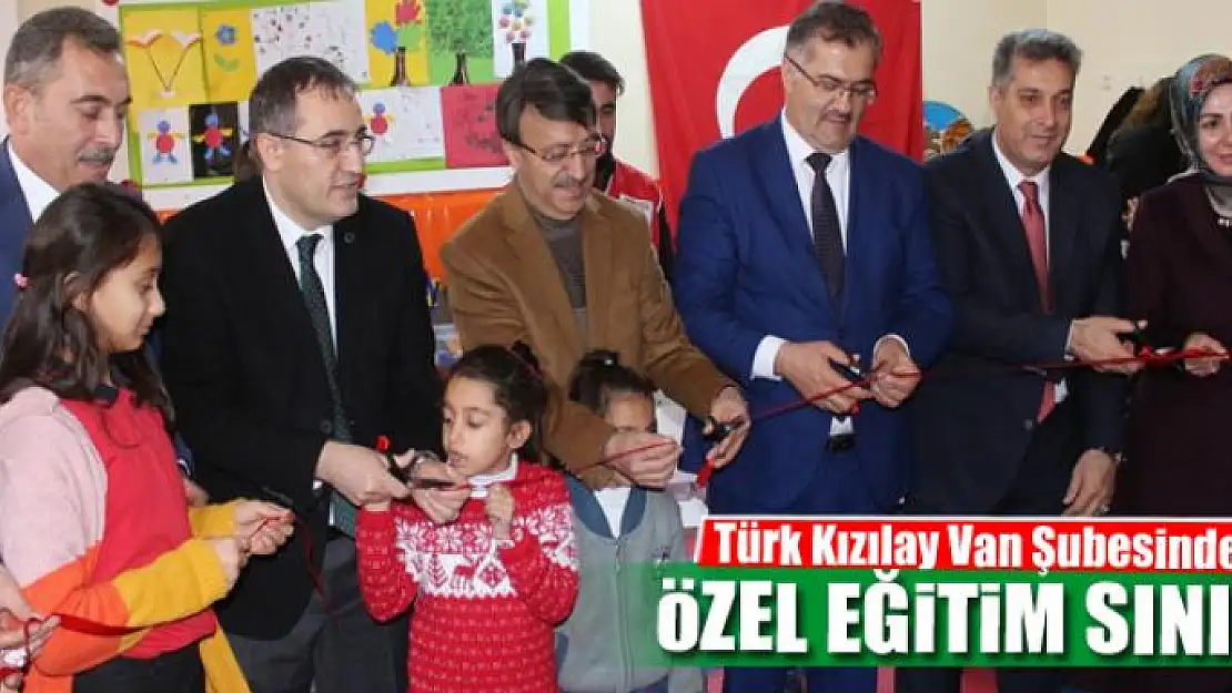 Kızılay'dan Özel Eğitim Sınıfı