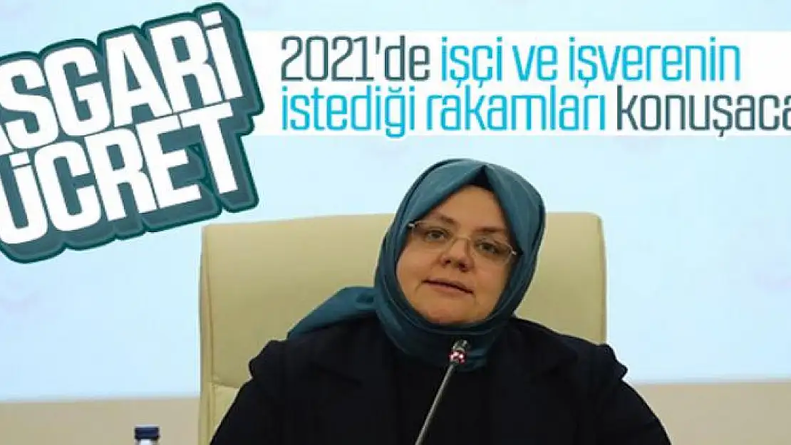 Bakan'dan 2021 asgari ücret açıklaması