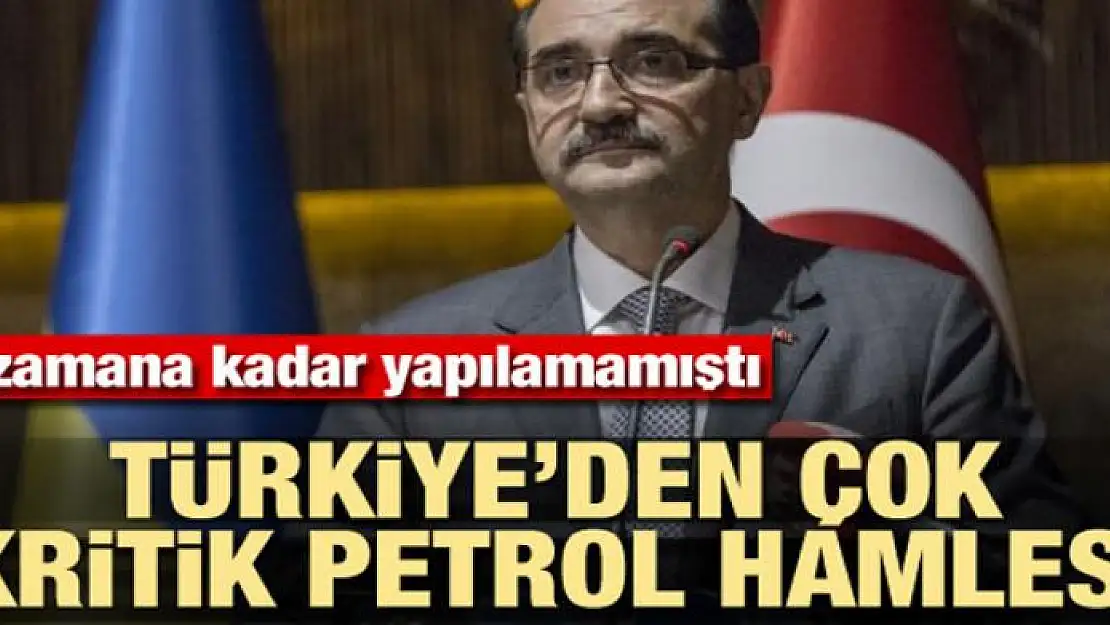 Bakan açıkladı! Türkiye'den kritik petrol hamlesi