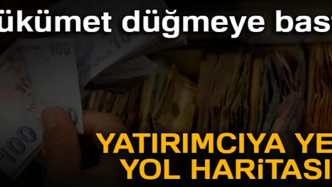 Hükümet düğmeye bastı! 