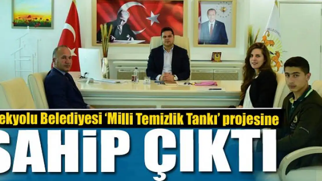 İpekyolu Belediyesi 'Milli Temizlik Tankı' projesine sahip çıktı 