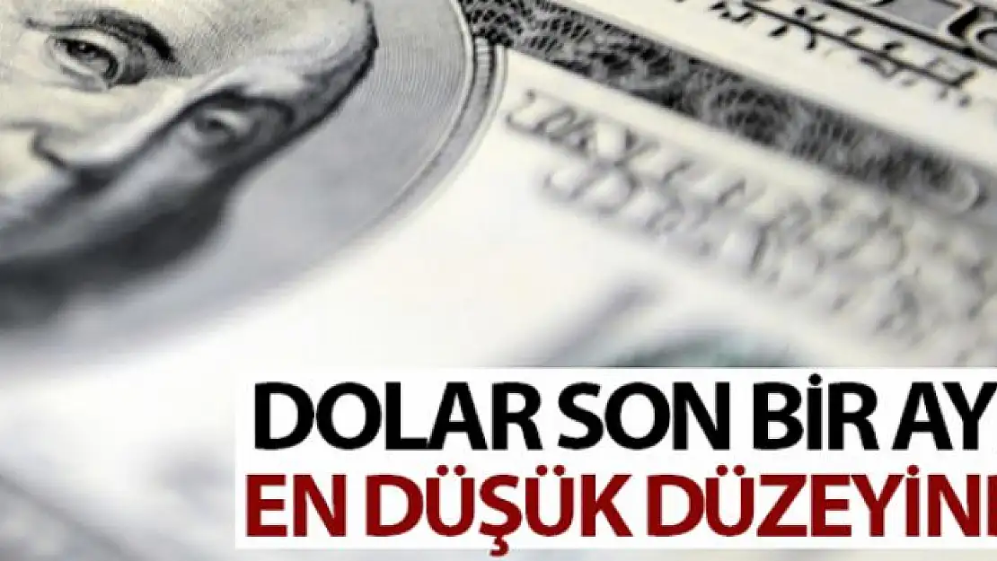 Dolar 1 ayın en düşük düzeyinde