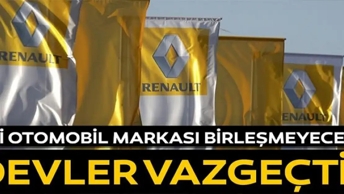 Fiat Chrysler, Fransa'daki siyasi koşullar nedeniyle Renault ile birleşme teklifinden vazgeçti