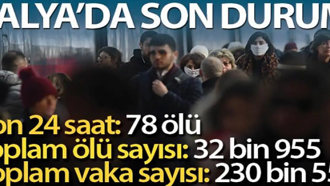 İtalya'da son 24 saatte korona virüsten 78 kişi hayatını kaybetti