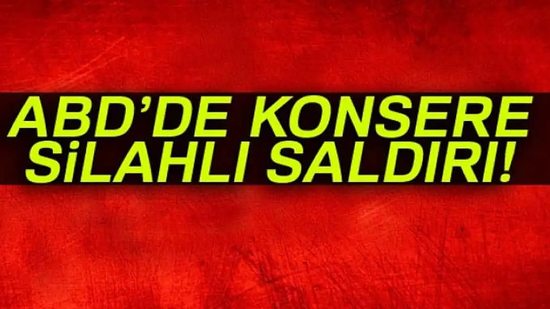 Son dakika! ABD'de konsere silahlı saldırı!