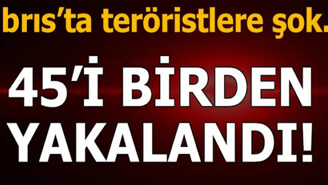 Kıbrıs'ta FETÖ operasyonu: 45 gözaltı