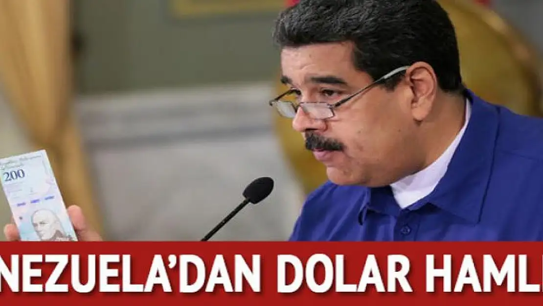 Venezuela dolardan vazgeçti