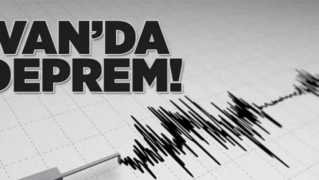 Van'da deprem