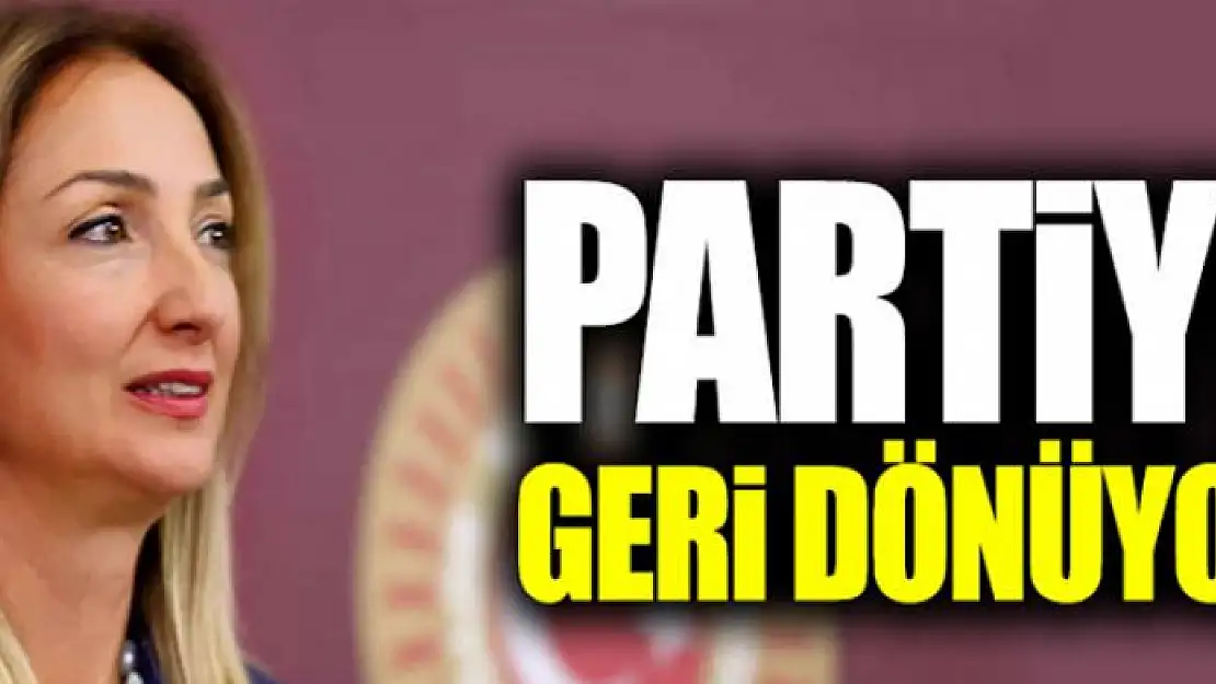 Aylin Nazlıaka CHP'ye geri dönüyor