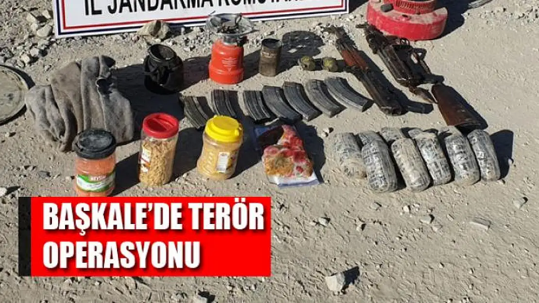 Başkale'de terör operasyonu