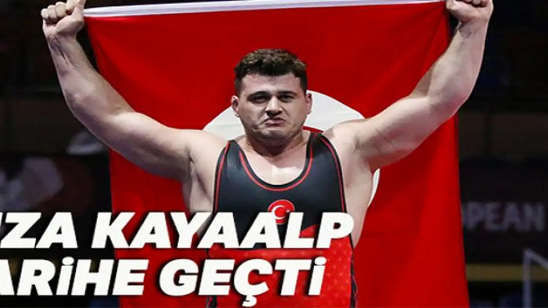 Rıza Kayaalp tarihe geçti!