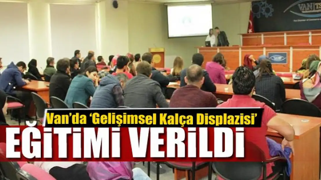 Van'da 'Gelişimsel Kalça Displazisi' eğitimi 