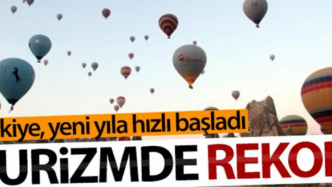 Turizmde 2020 rekorla başladı