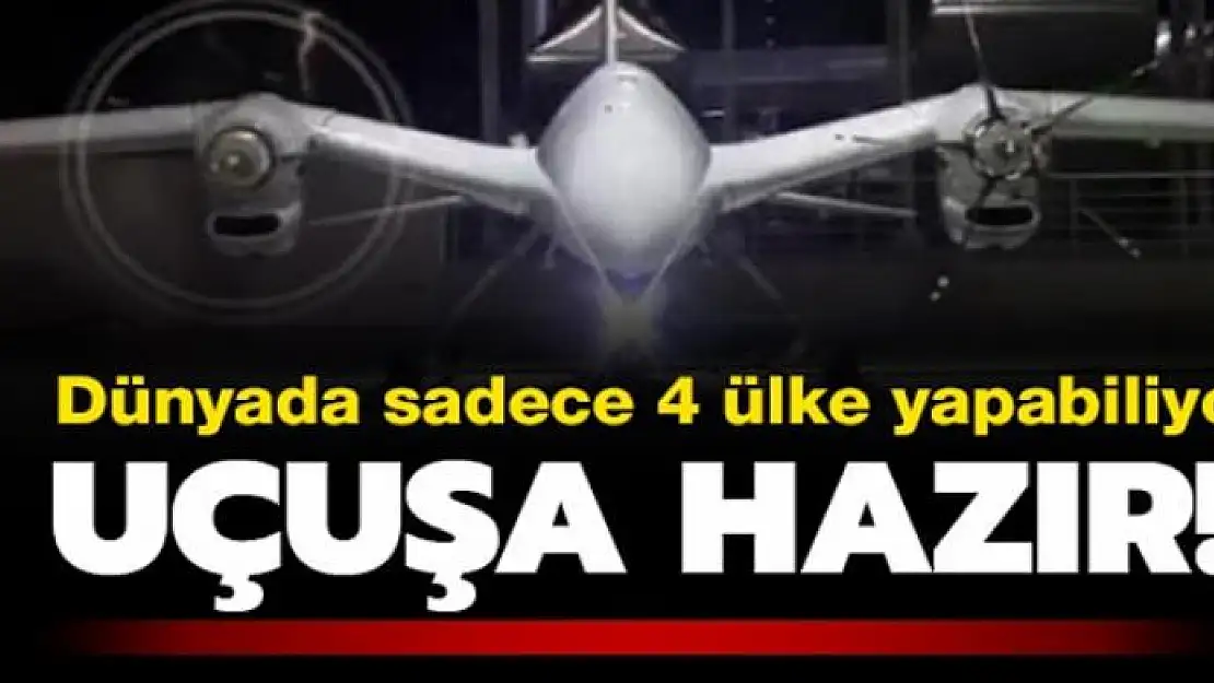 Uçuşa hazır! Dünyada sadece 4 ülke yapabiliyor