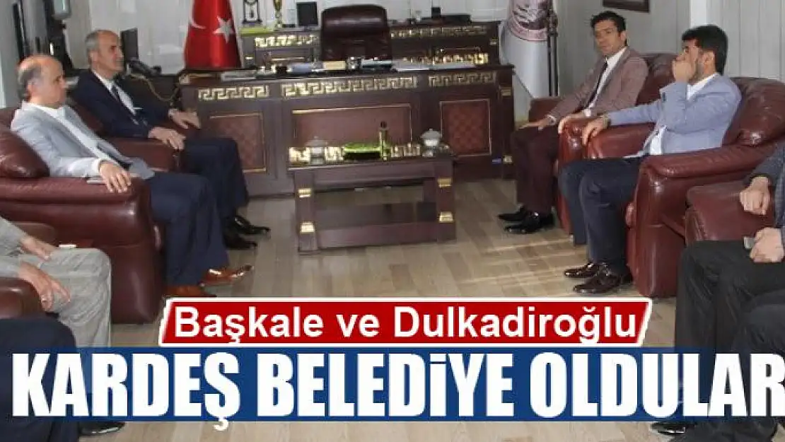 KARDEŞ BELEDİYE OLDULAR