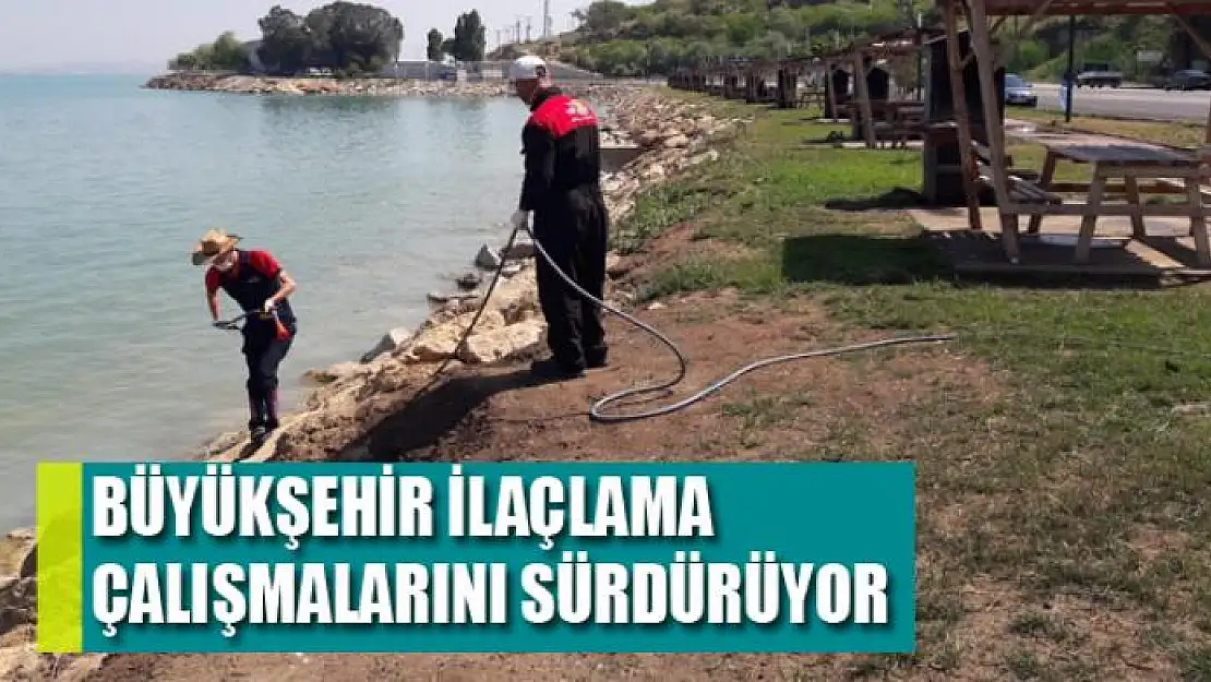 Van Büyükşehir Belediyesi ilaçlama çalışmalarını sürdürüyor