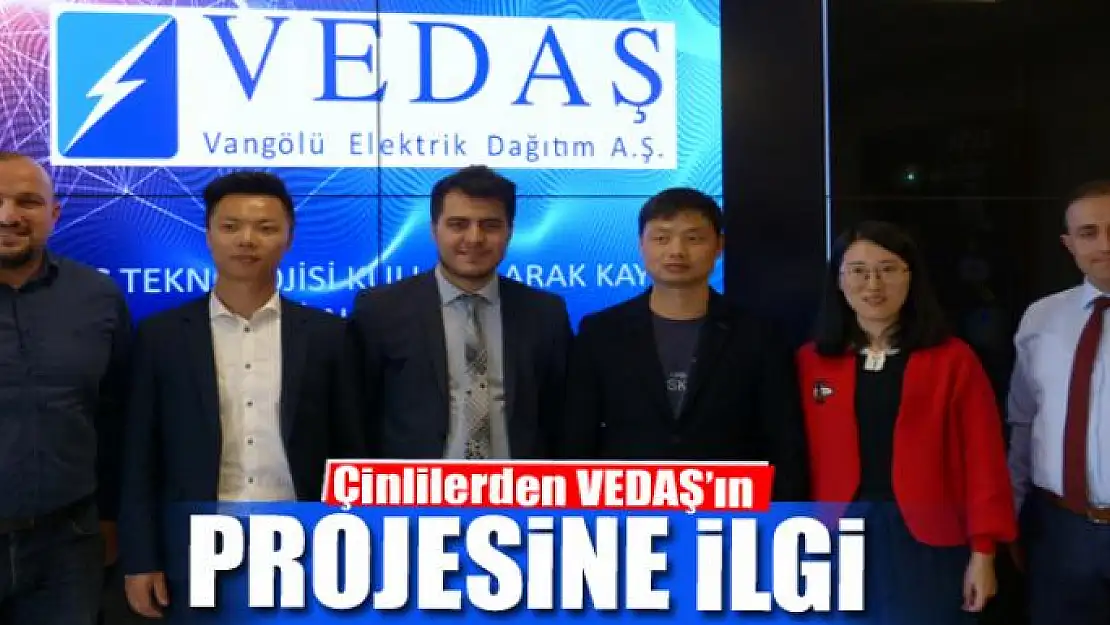 Çinlilerden VEDAŞ'ın projesine ilgi