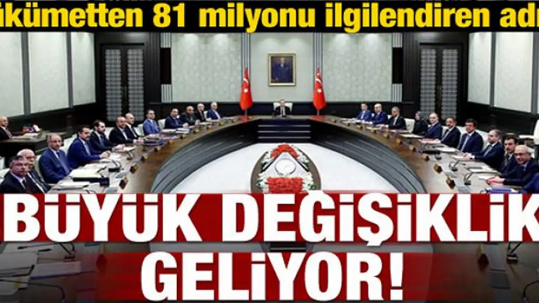 Herkesi ilgilendiriyor! Büyük değişiklik geliyor