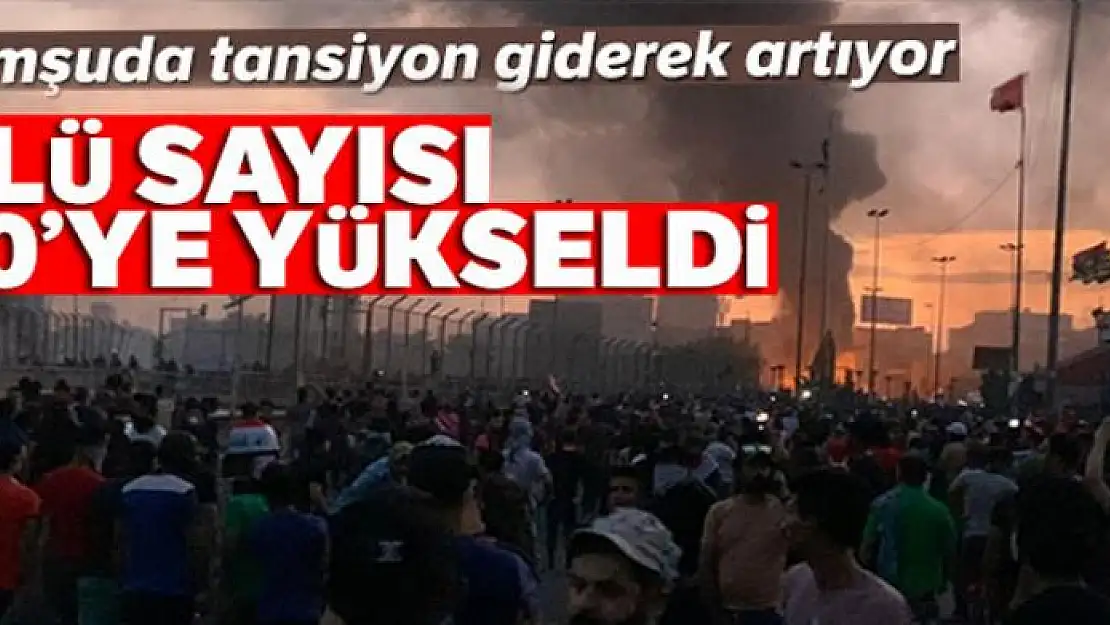 Irak'ta hükümet karşıtı protestolarda ölü sayısı 50'ye yükseldi