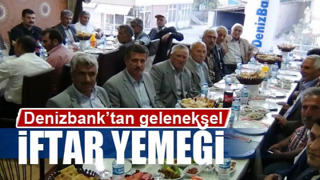 Denizbank'tan geleneksel iftar yemeği