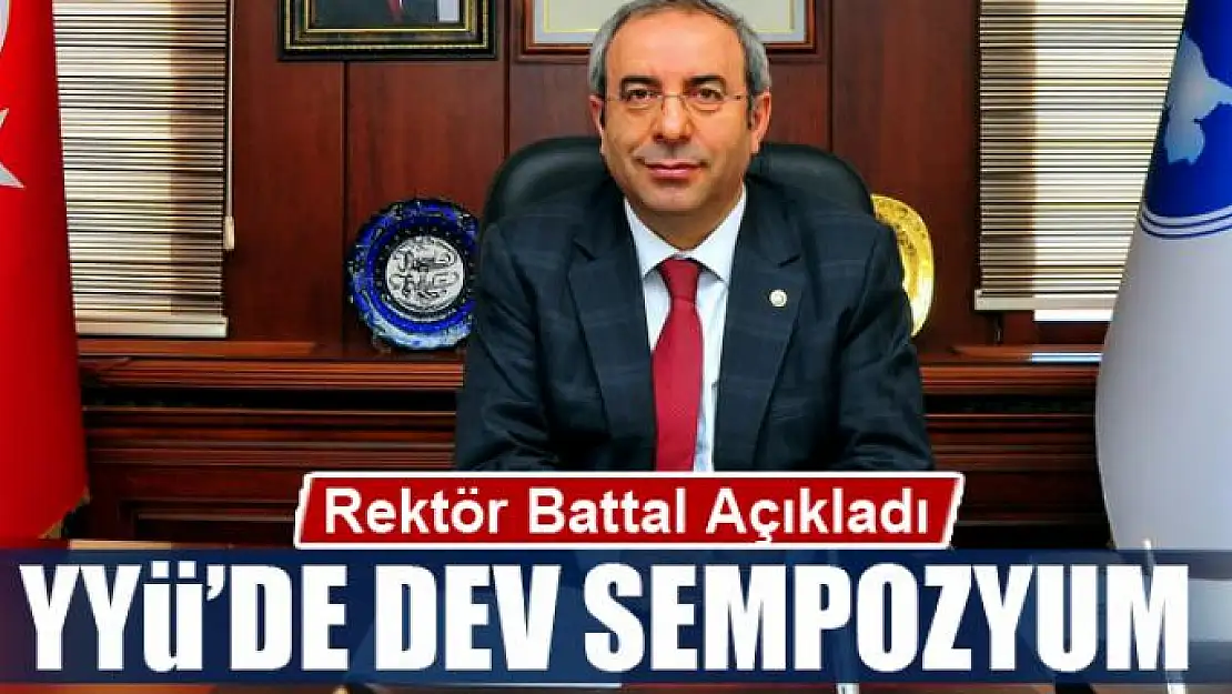 YYÜ'de dev sempozyum