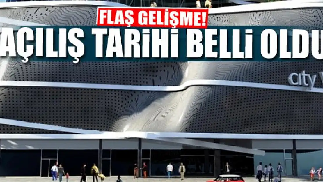 AVM için flaş gelişme: Açılış tarihi belli oldu