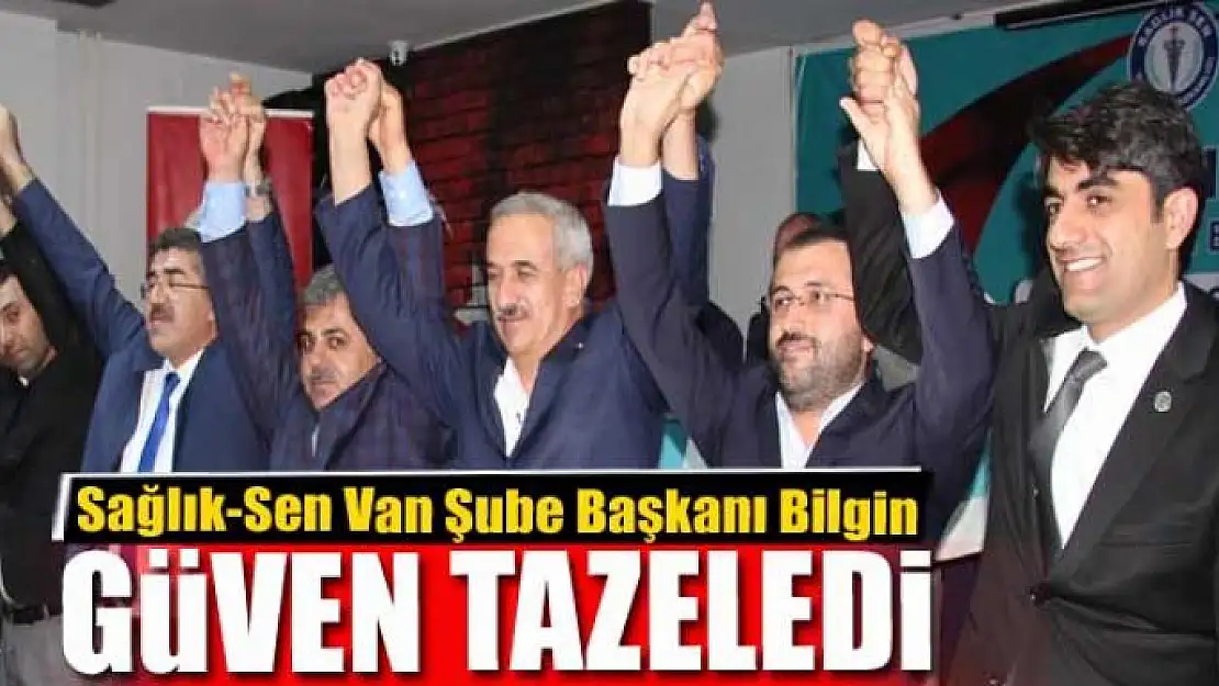 Başkan Bilgin güven tazeledi 