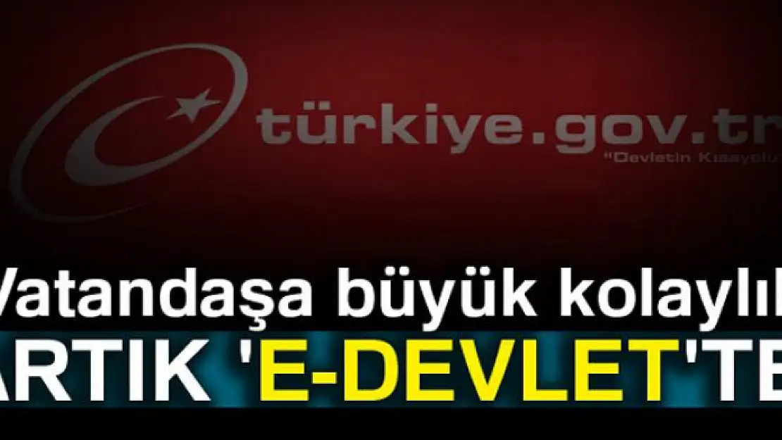 Uçuş bilgileri artık e-devlette