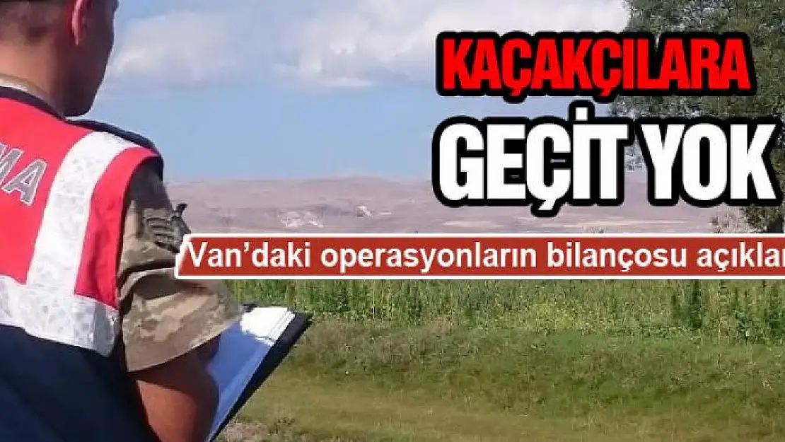 Jandarmadan kaçakçılara geçit yok 