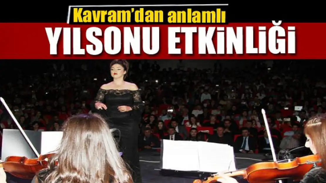 Kavram'dan anlamlı yılsonu etkinliği