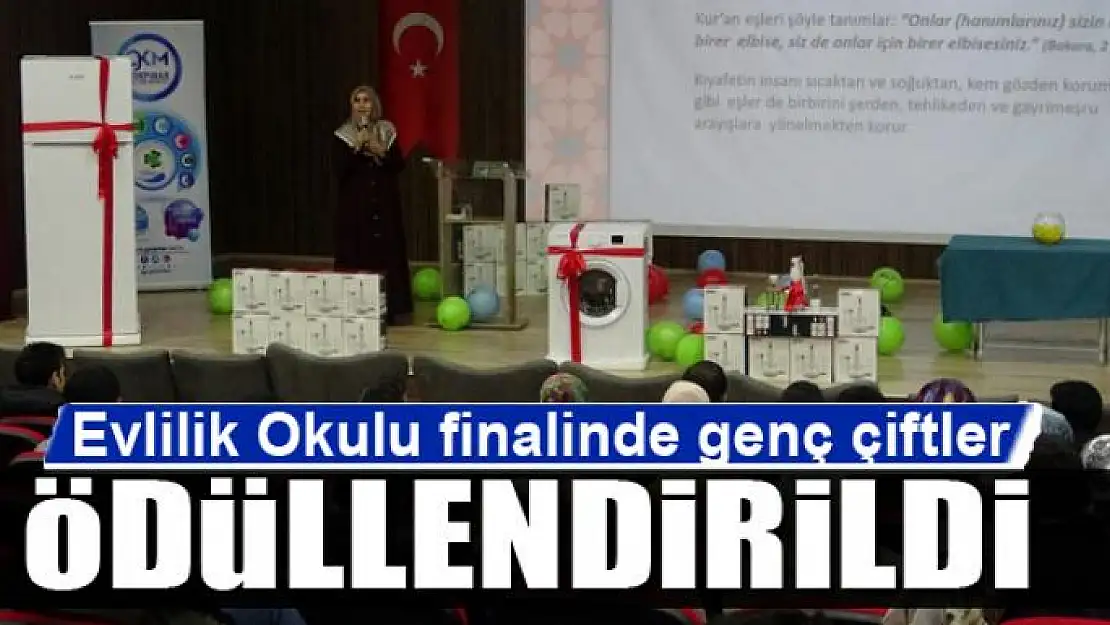 'Evlilik Okulu' finalinde genç çiftler ödüllendirildi