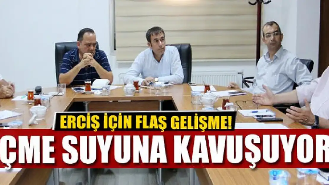 Erciş içme suyuna kavuşuyor