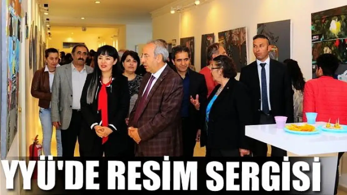 YYÜ'de resim sergisi 