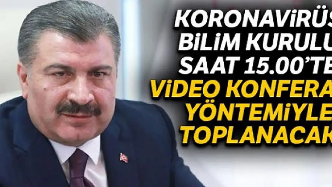 Koronavirüs Bilim Kurulu saat 15.00'te toplanacak